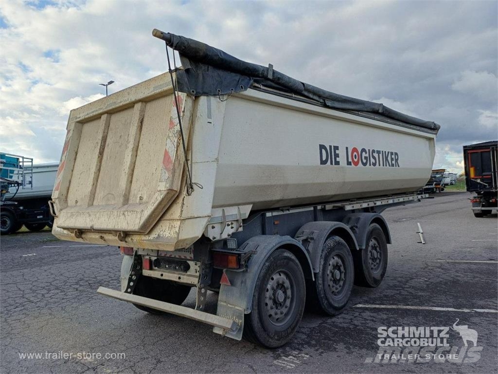 Langendorf Kipper Stahlrundmulde 24m³ Tipptrailer