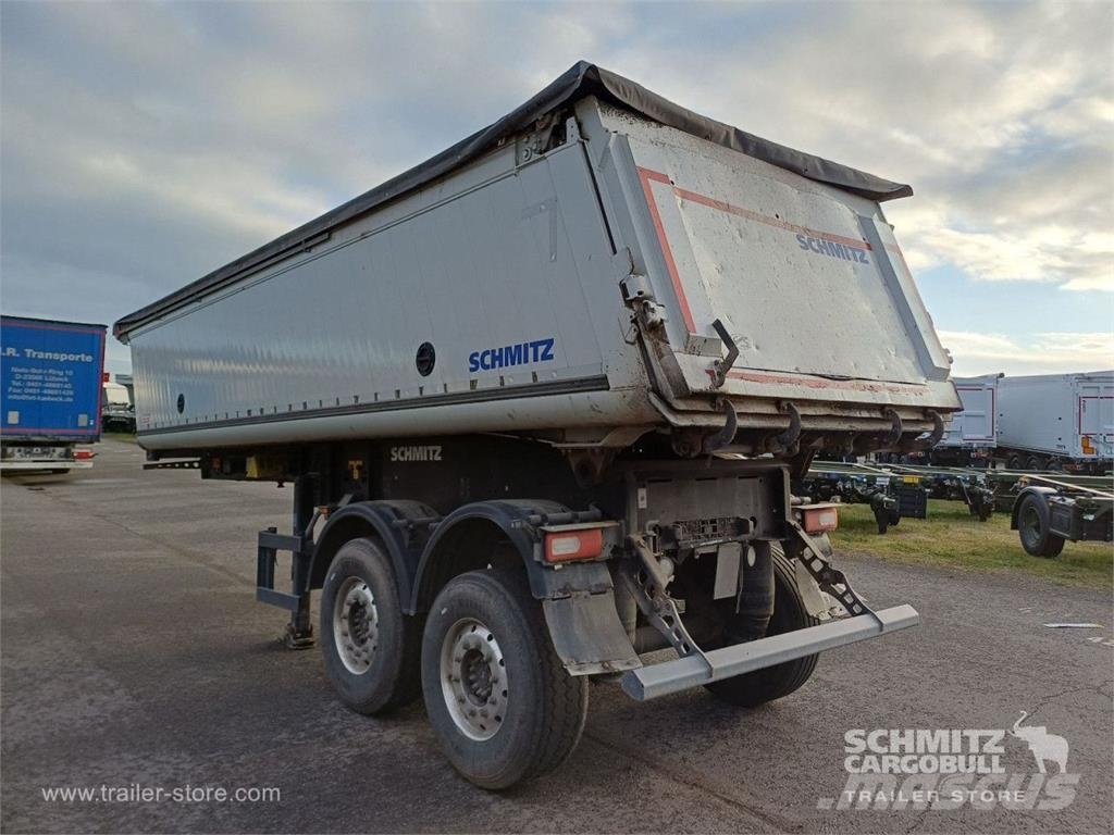 Schmitz Cargobull Kipper Alukastenmulde Thermomulde 24m³ Billenő félpótkocsik