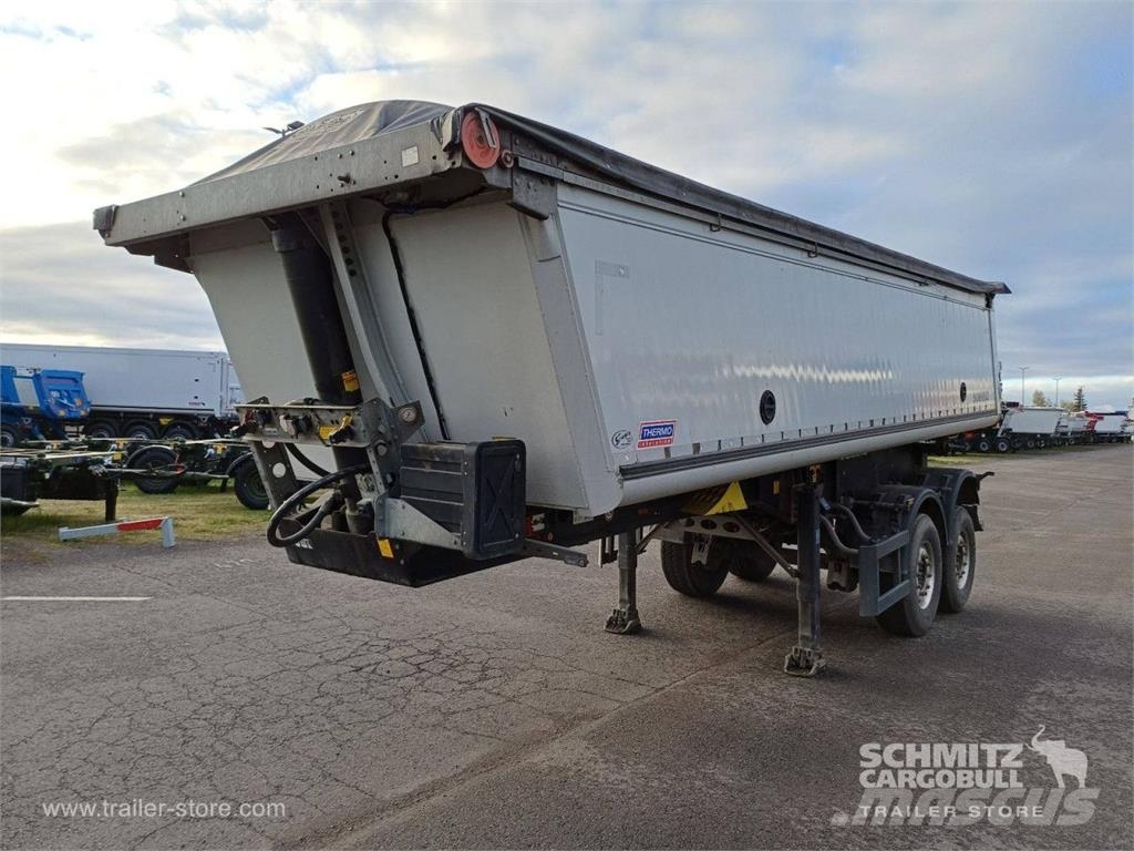 Schmitz Cargobull Kipper Alukastenmulde Thermomulde 24m³ Billenő félpótkocsik