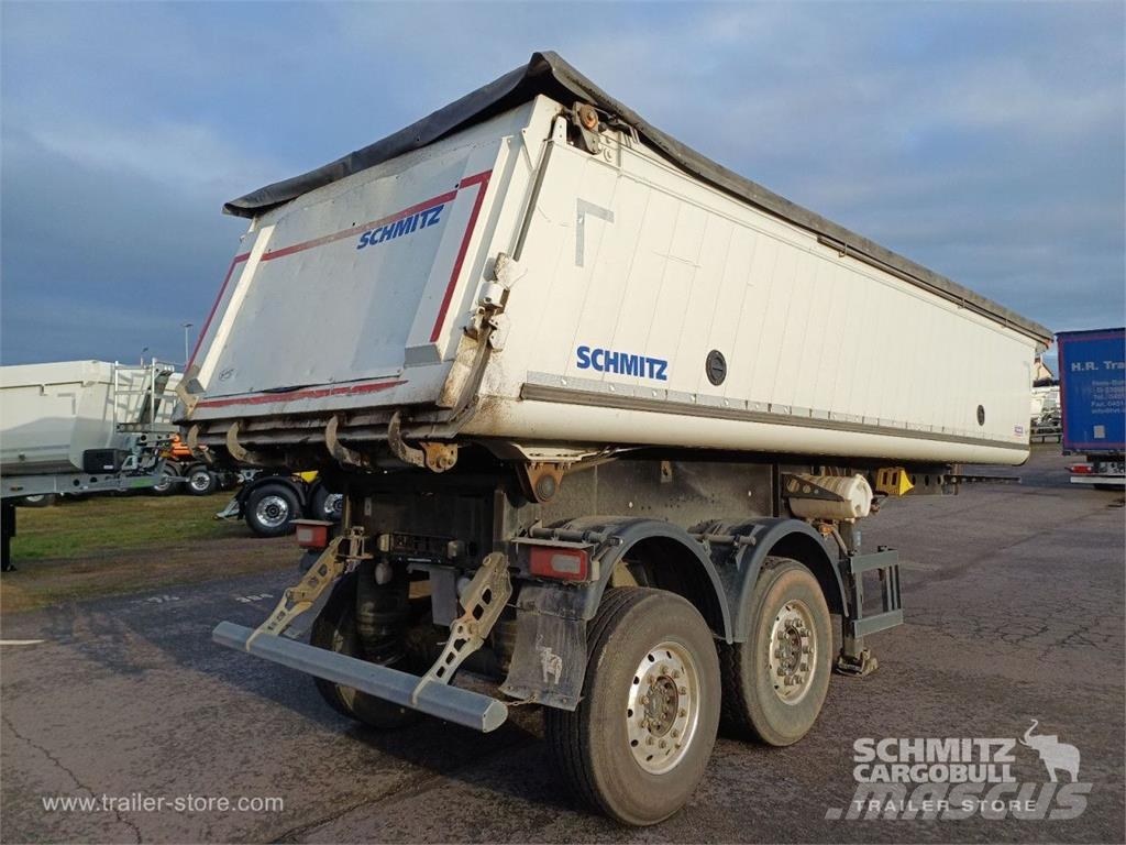Schmitz Cargobull Kipper Alukastenmulde Thermomulde 24m³ Billenő félpótkocsik