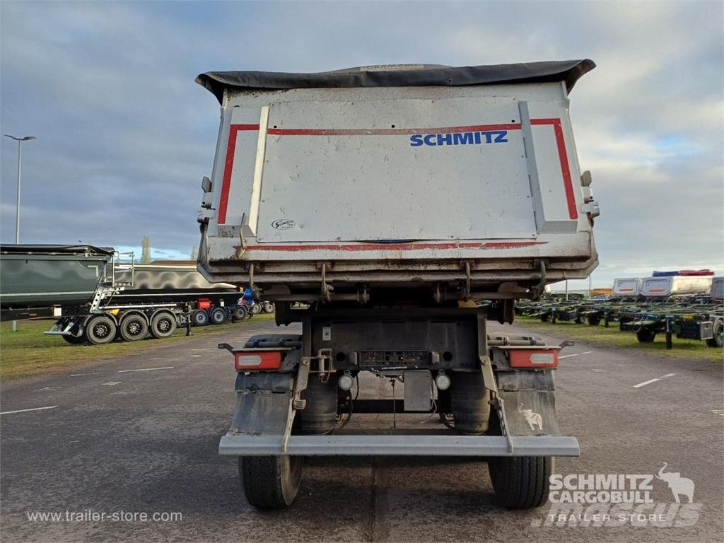 Schmitz Cargobull Kipper Alukastenmulde Thermomulde 24m³ Billenő félpótkocsik