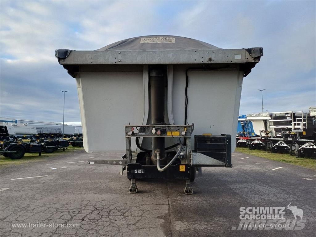 Schmitz Cargobull Kipper Alukastenmulde Thermomulde 24m³ Billenő félpótkocsik
