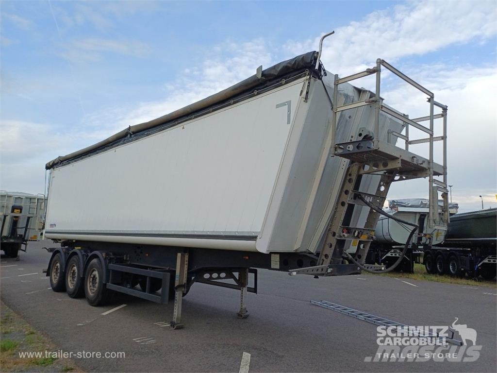 Schmitz Cargobull Kipper Alukastenmulde 52m³ ダンプセミトレーラー