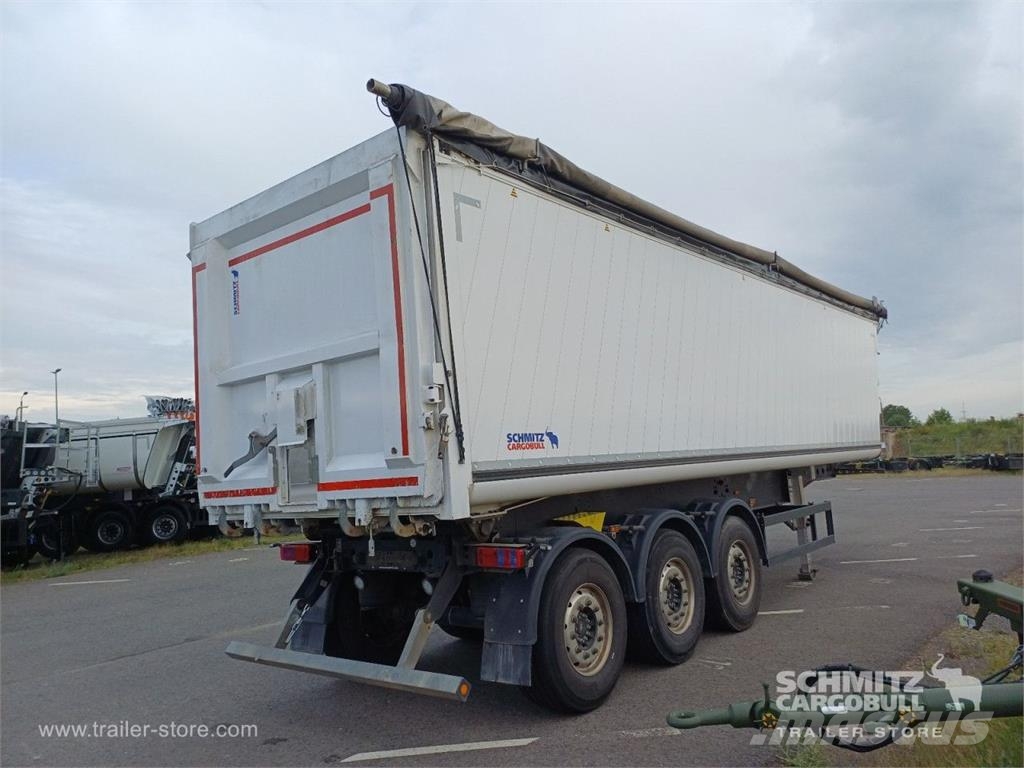 Schmitz Cargobull Kipper Alukastenmulde 52m³ ダンプセミトレーラー