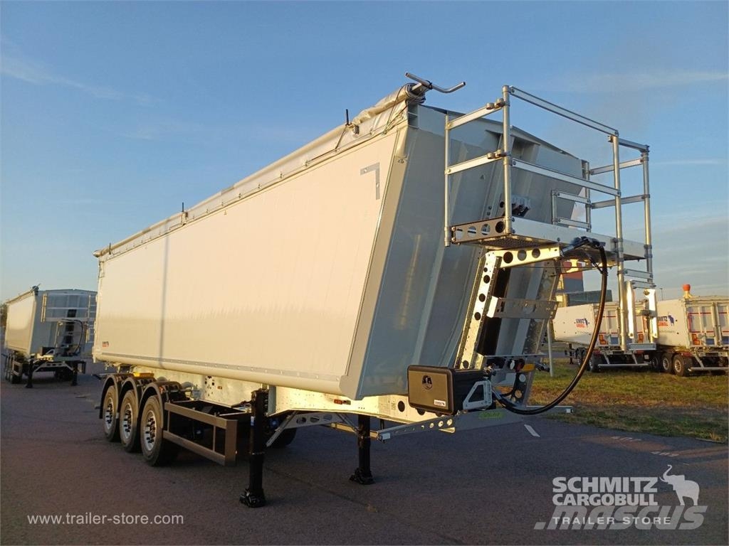 Schmitz Cargobull Kipper Alukastenmulde 52m³ Самосвальные полуприцепы