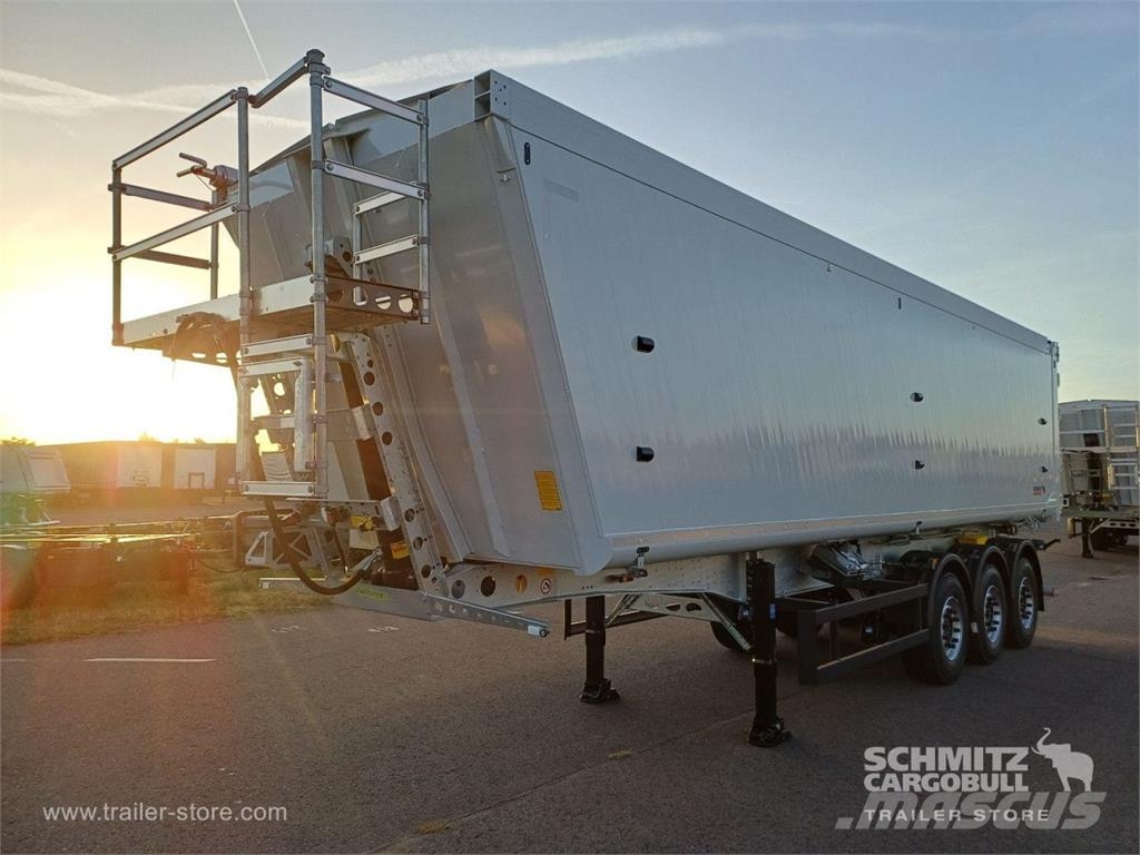 Schmitz Cargobull Kipper Alukastenmulde 52m³ Самосвальные полуприцепы