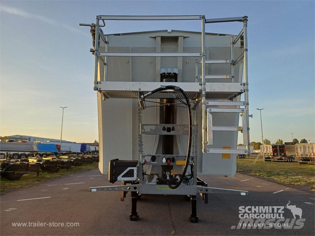 Schmitz Cargobull Kipper Alukastenmulde 52m³ Самосвальные полуприцепы