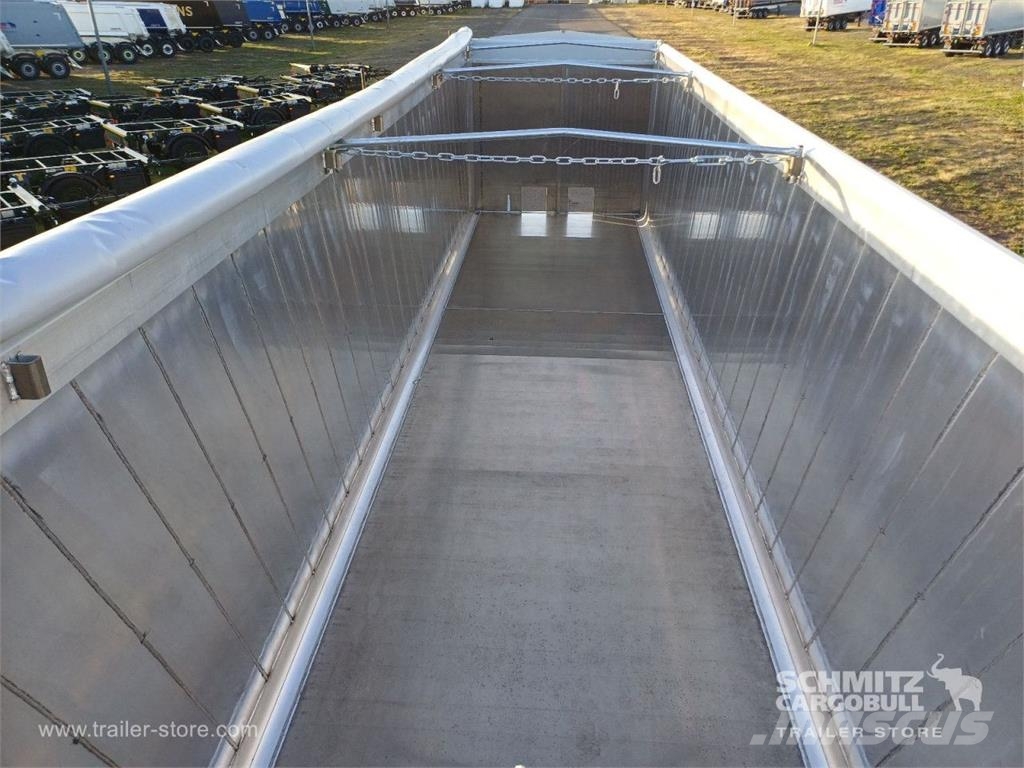 Schmitz Cargobull Kipper Alukastenmulde 52mÂ³ نصف مقطورات قلابة