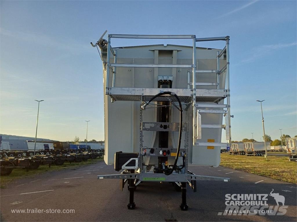 Schmitz Cargobull Kipper Alukastenmulde 52mÂ³ نصف مقطورات قلابة