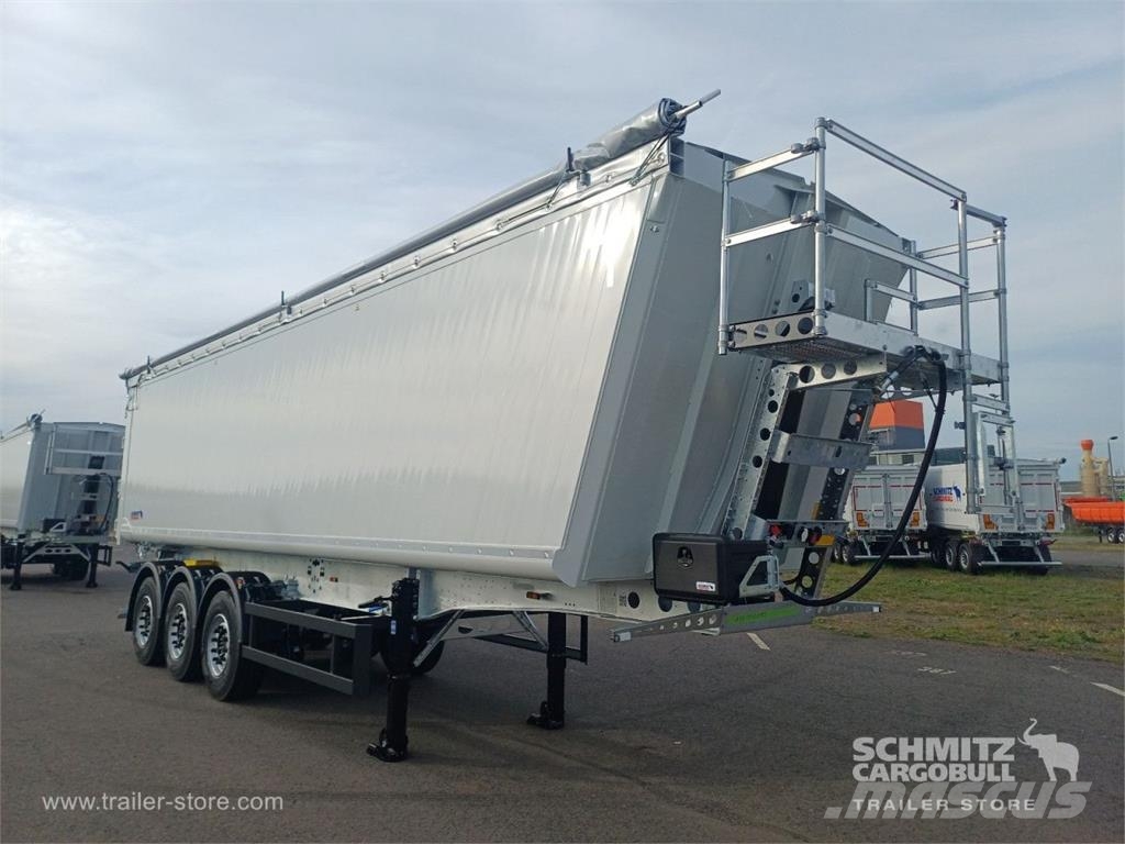 Schmitz Cargobull Kipper Alukastenmulde 52mÂ³ نصف مقطورات قلابة