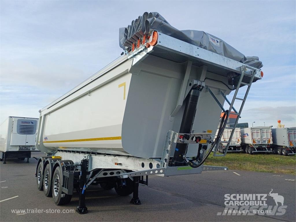 Schmitz Cargobull Kipper Stahlrundmulde 28m³ Tipper semi-trailers