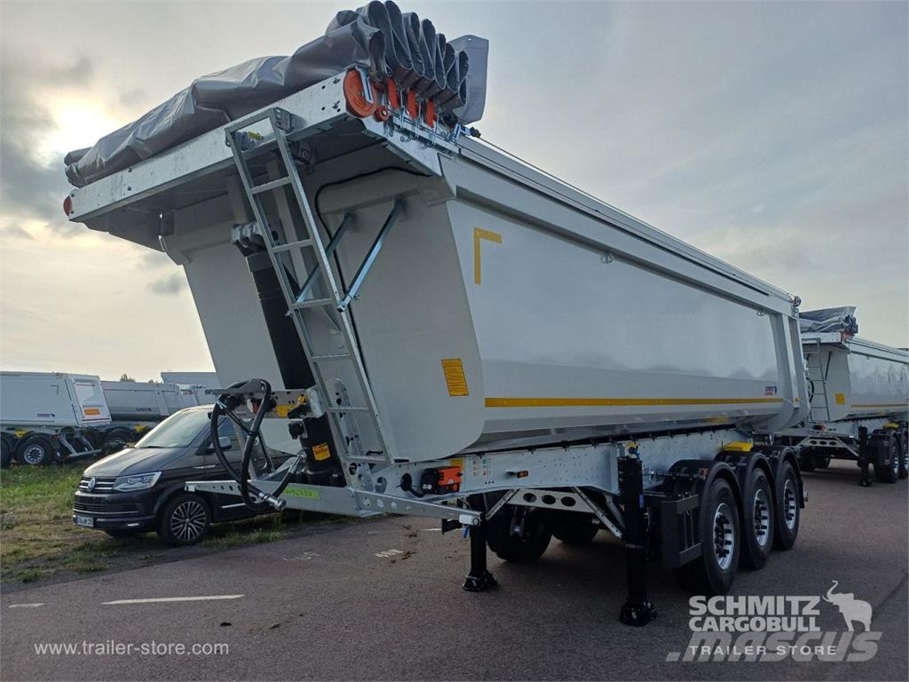 Schmitz Cargobull Kipper Stahlrundmulde 28m³ Tipper semi-trailers