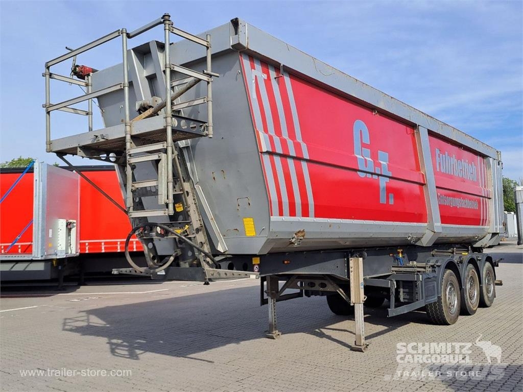 Schmitz Cargobull Kipper Stahlrundmulde 52m³ Tipper semi-trailers
