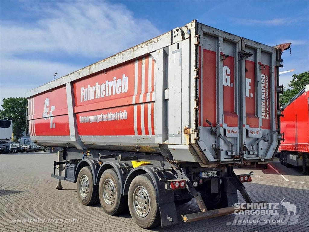 Schmitz Cargobull Kipper Stahlrundmulde 52m³ Tipper semi-trailers