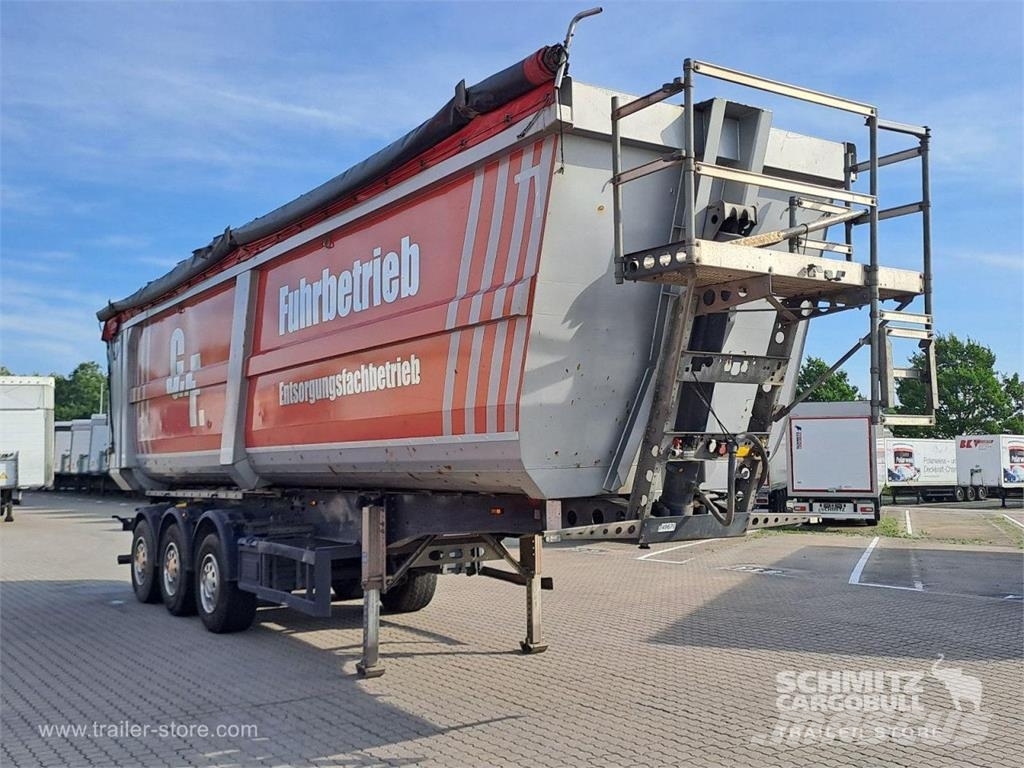 Schmitz Cargobull Kipper Stahlrundmulde 52m³ Tipper semi-trailers