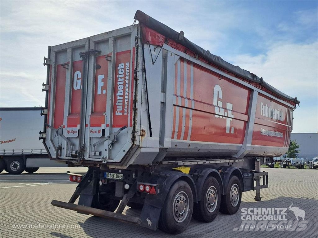 Schmitz Cargobull Kipper Stahlrundmulde 52m³ Tipper semi-trailers