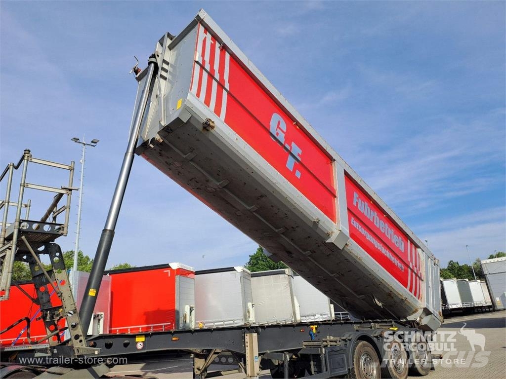 Schmitz Cargobull Kipper Stahlrundmulde 52m³ Tipper semi-trailers