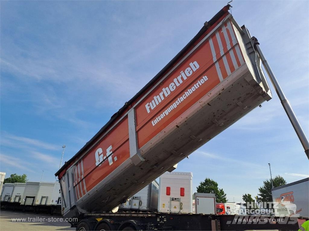 Schmitz Cargobull Kipper Stahlrundmulde 52m³ Tipper semi-trailers