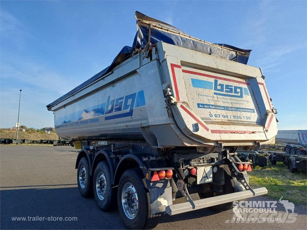 Schmitz Cargobull Kipper Stahlrundmulde 24mÂ³ Tipper semi-trailers