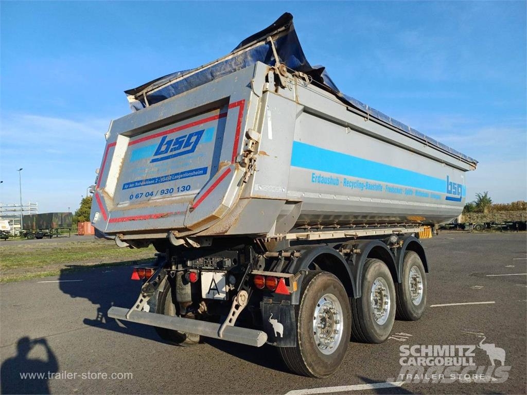 Schmitz Cargobull Kipper Stahlrundmulde 24mÂ³ Tipper semi-trailers