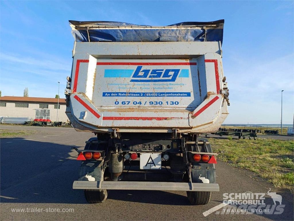Schmitz Cargobull Kipper Stahlrundmulde 24mÂ³ Tipper semi-trailers