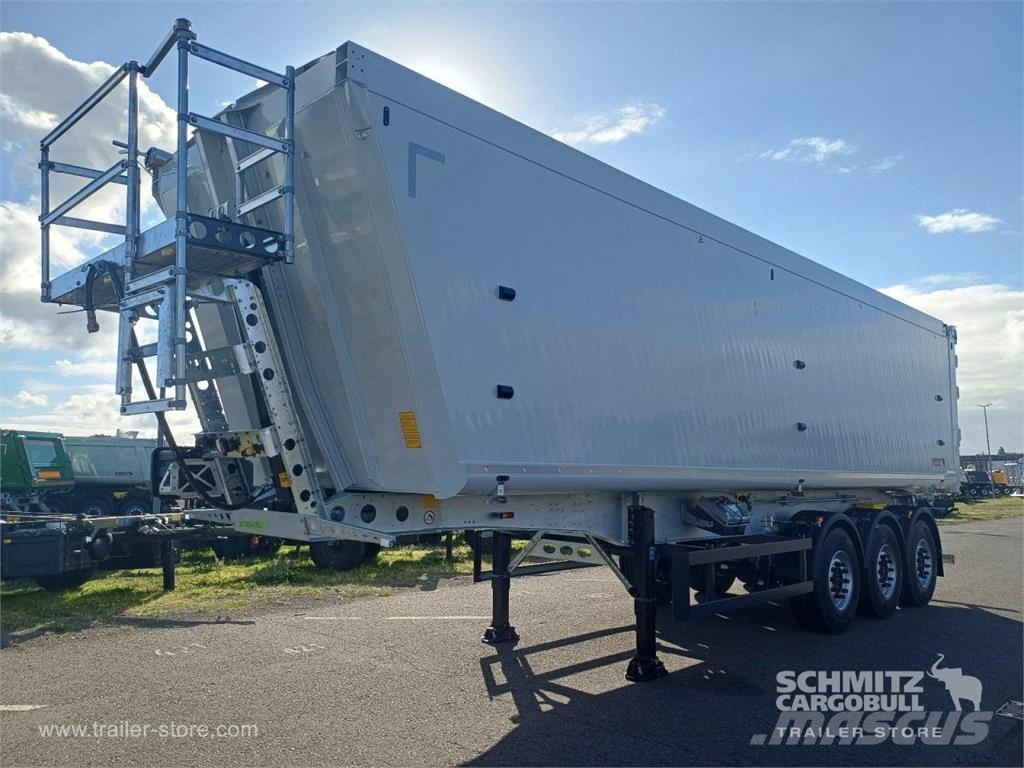 Schmitz Cargobull Kipper Stahlrundmulde 52mÂ³ Kippladerauflieger