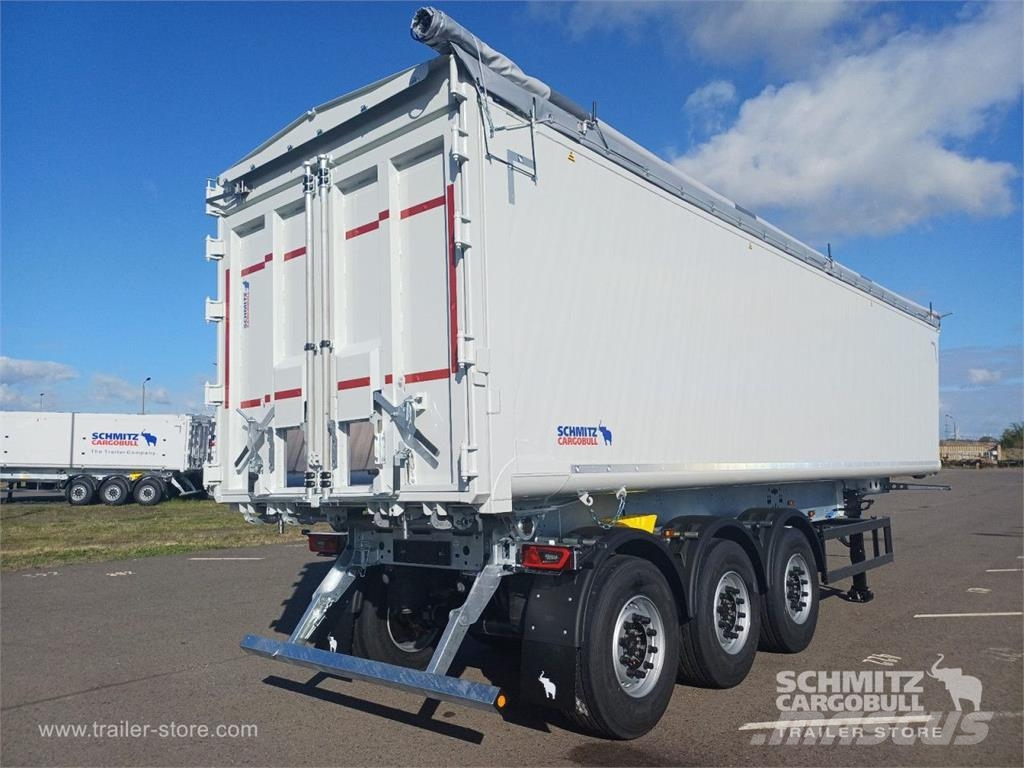Schmitz Cargobull Kipper Stahlrundmulde 52mÂ³ Kippladerauflieger