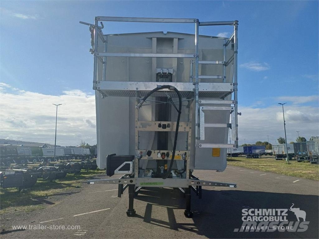 Schmitz Cargobull Kipper Stahlrundmulde 52mÂ³ Kippladerauflieger
