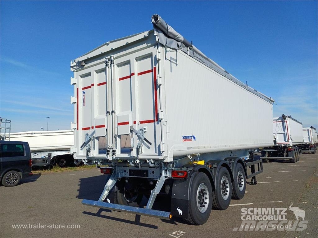 Schmitz Cargobull Kipper Stahlrundmulde 52mÂ³ Kippladerauflieger