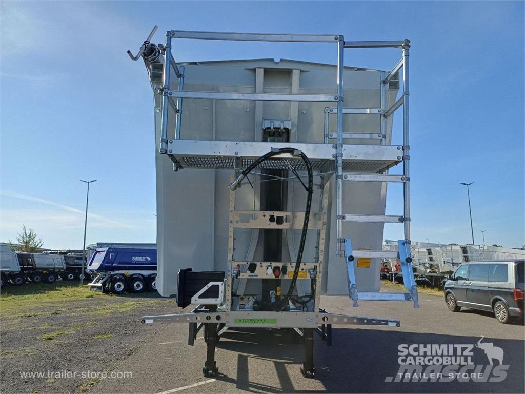 Schmitz Cargobull Kipper Stahlrundmulde 52mÂ³ Kippladerauflieger