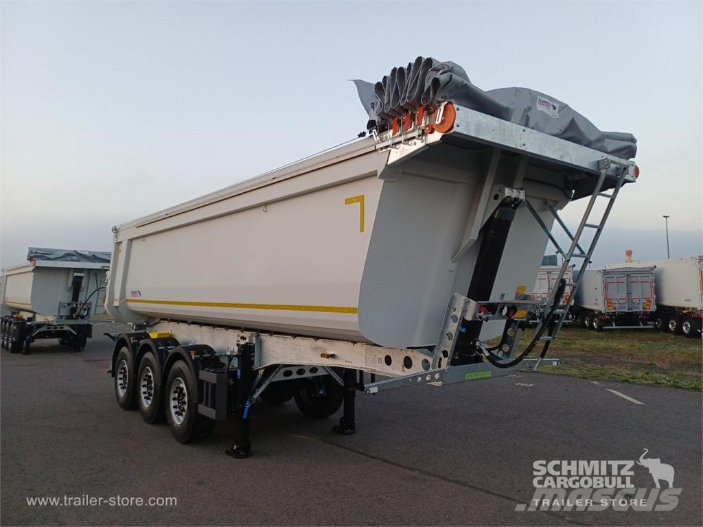 Schmitz Cargobull Kipper Stahlrundmulde 28m³ Polprikolice prekucniki - kiper