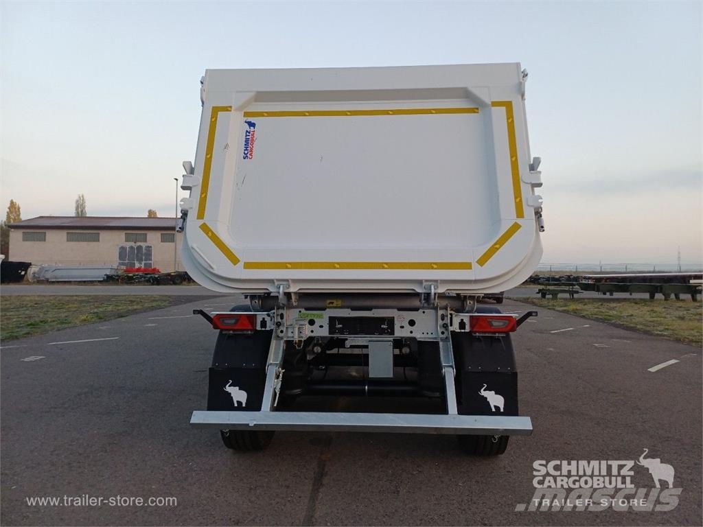 Schmitz Cargobull Kipper Stahlrundmulde 28m³ Polprikolice prekucniki - kiper