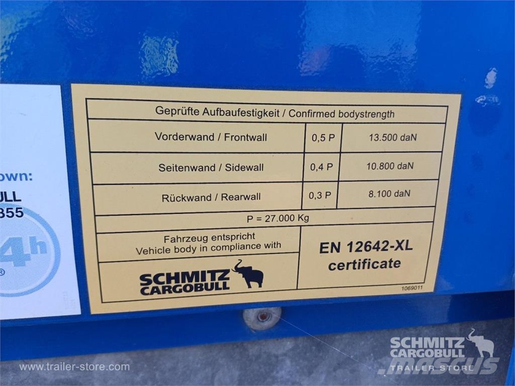 Schmitz Cargobull Trockenfrachtkoffer Standard Semi-Reboques Caixa Fechada