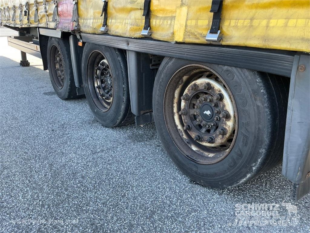 Schmitz Cargobull Curtainsider Mega نصف مقطورات بباب جانبي