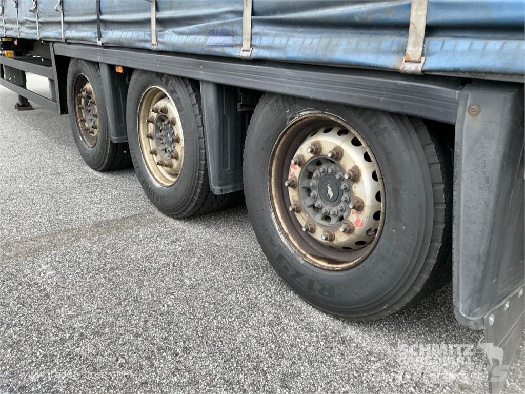 Schmitz Cargobull Curtainsider Mega نصف مقطورات بباب جانبي