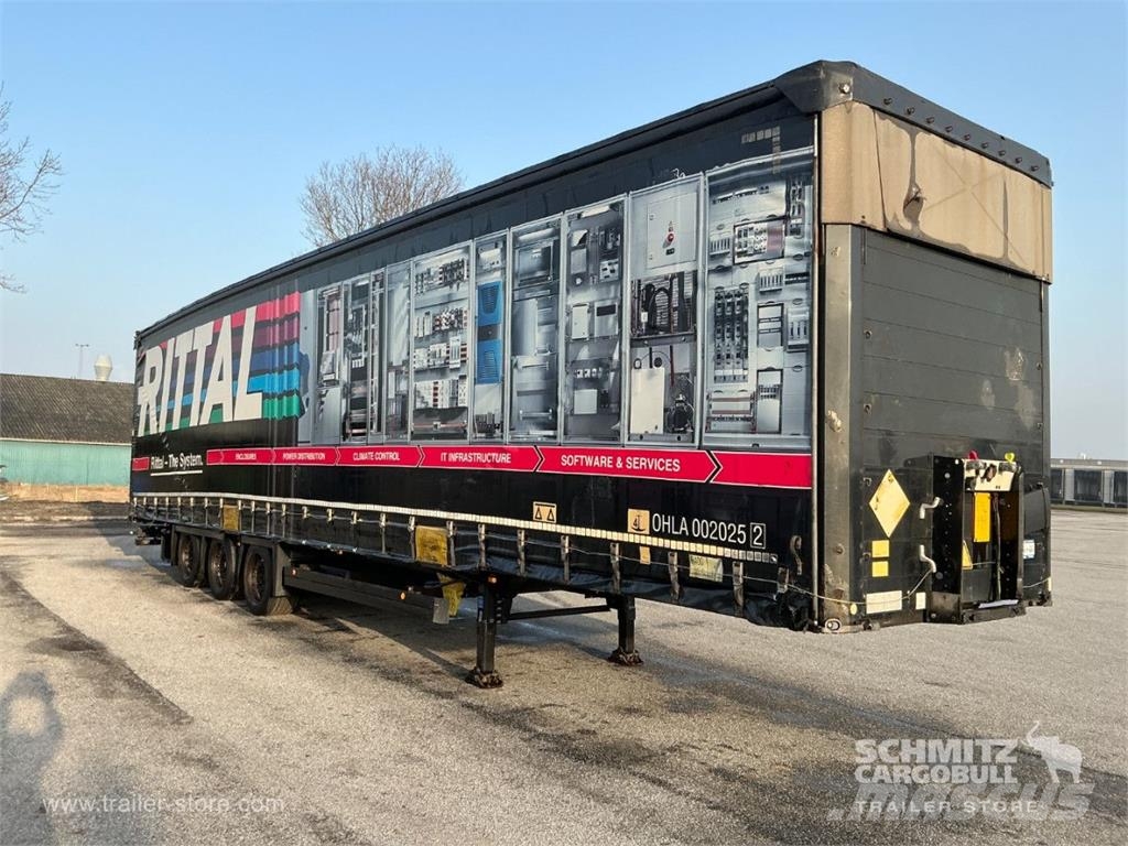 Schmitz Cargobull Curtainsider Mega نصف مقطورات بباب جانبي