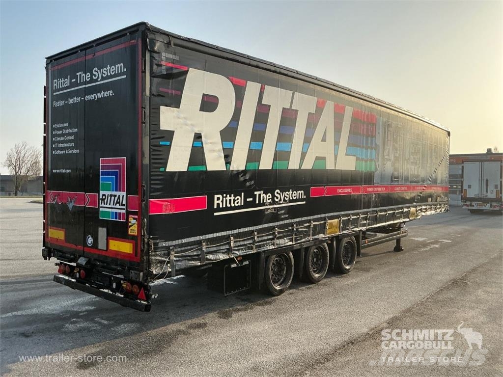 Schmitz Cargobull Curtainsider Mega نصف مقطورات بباب جانبي