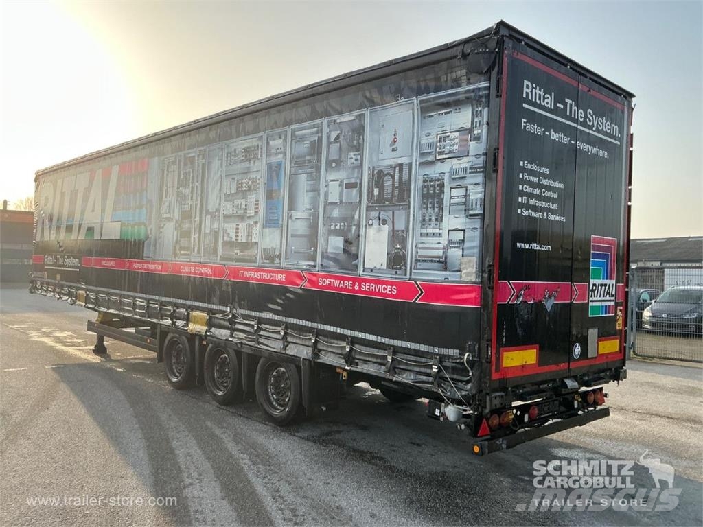 Schmitz Cargobull Curtainsider Mega نصف مقطورات بباب جانبي