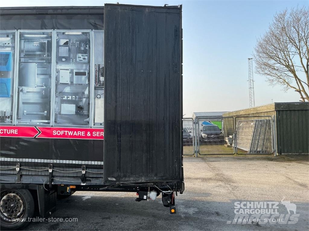 Schmitz Cargobull Curtainsider Mega نصف مقطورات بباب جانبي