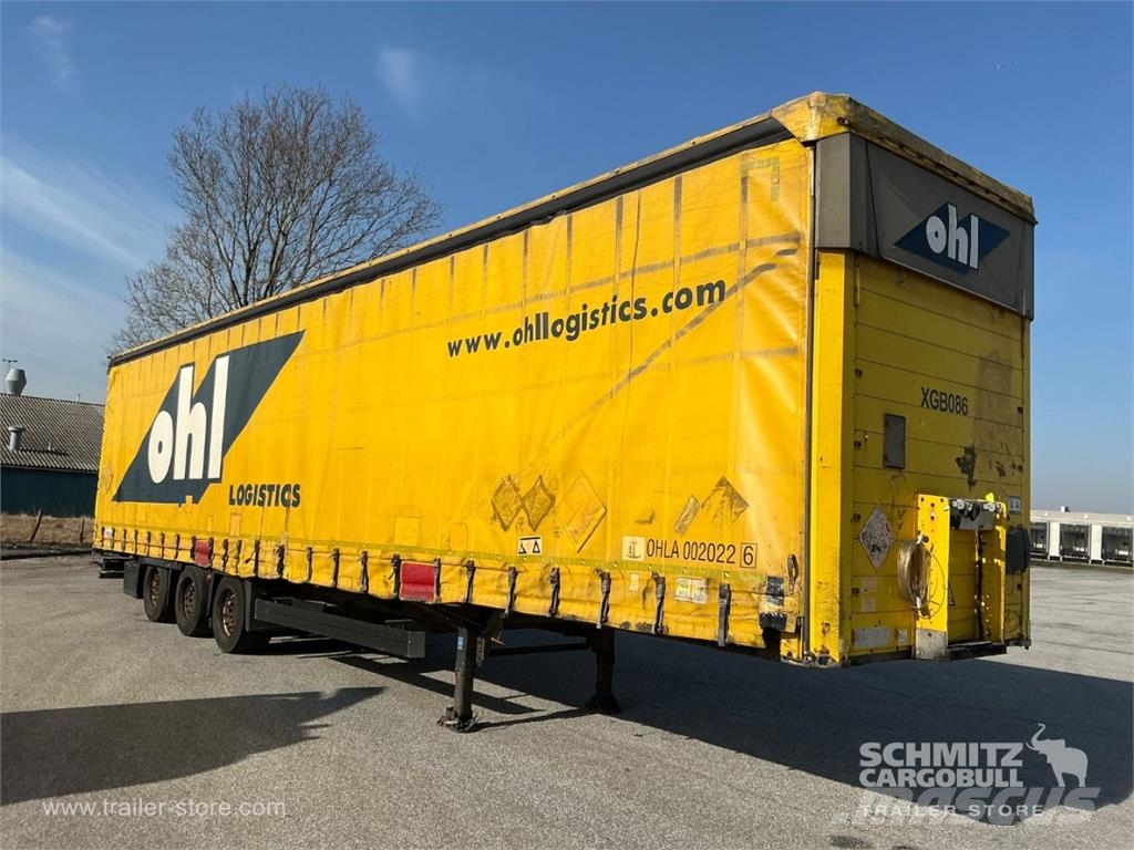 Schmitz Cargobull Curtainsider Mega نصف مقطورات بباب جانبي
