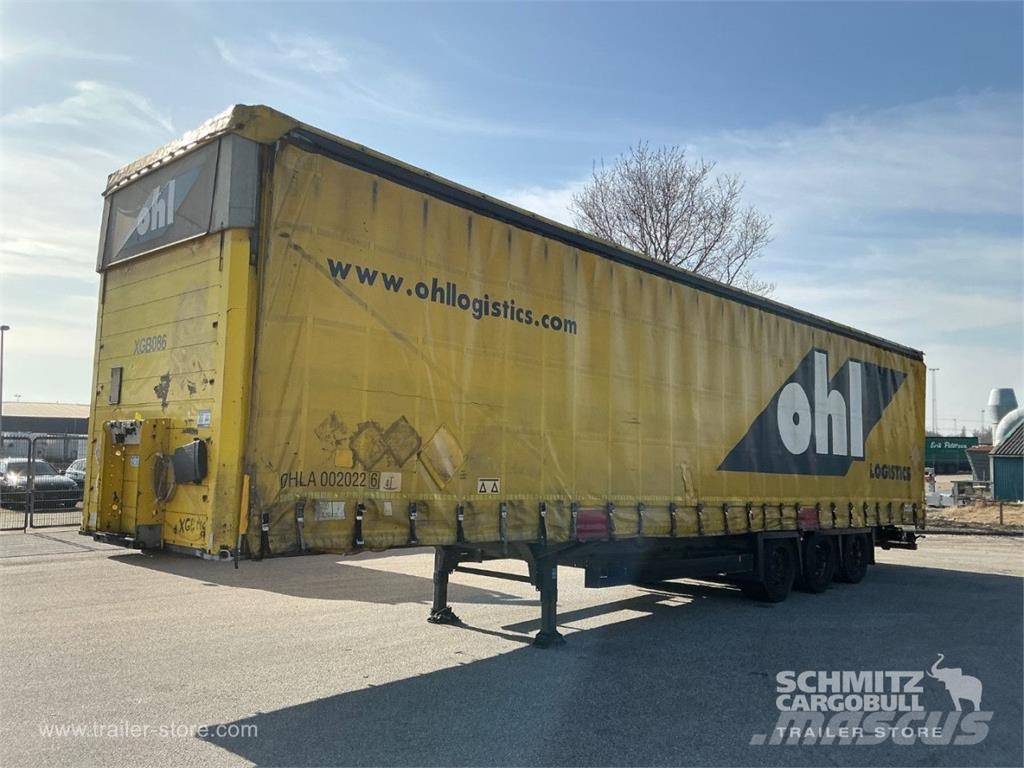 Schmitz Cargobull Curtainsider Mega نصف مقطورات بباب جانبي