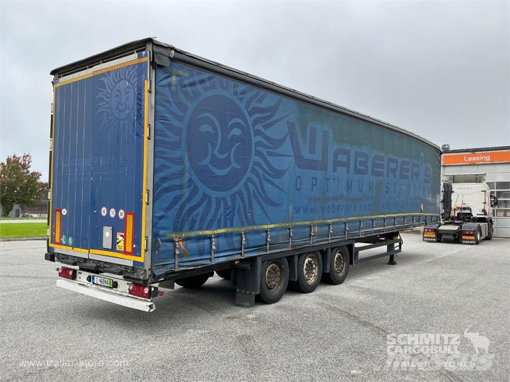 Schmitz Cargobull Curtainsider Mega نصف مقطورات بباب جانبي
