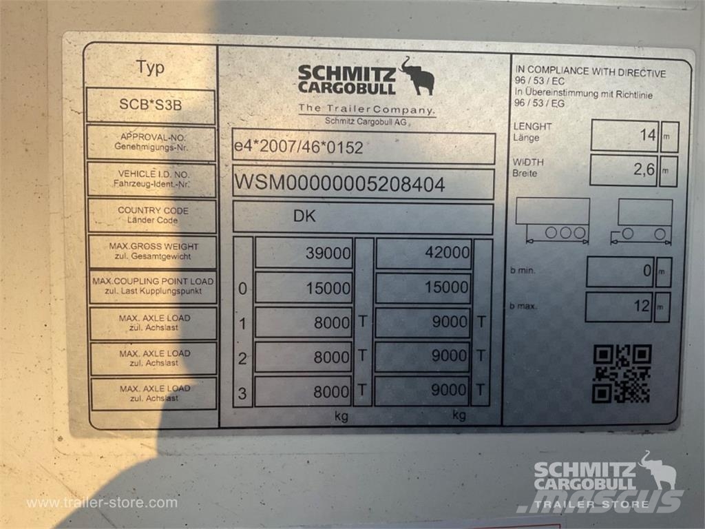 Schmitz Cargobull Tiefkühler Standard Doppelstock Koel-vries opleggers