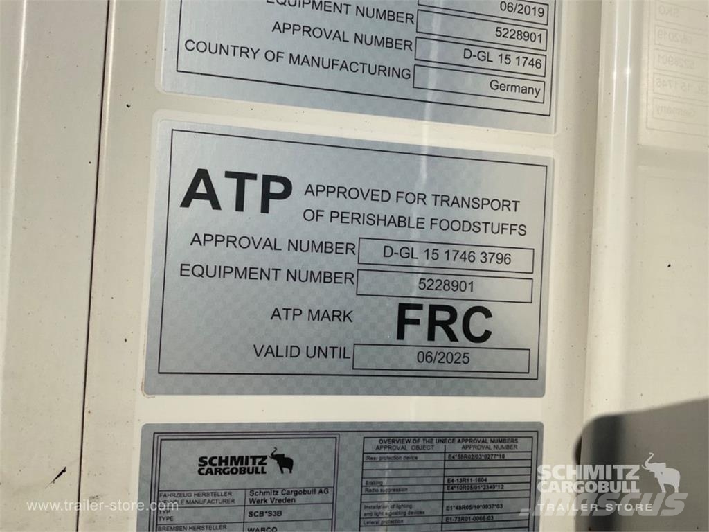 Schmitz Cargobull Tiefkühler Standard Doppelstock Semirremolques de temperatura controlada