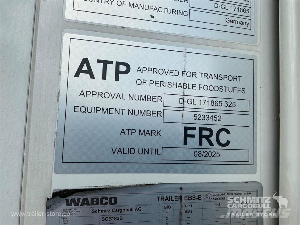 Schmitz Cargobull Tiefkühler Fleischhang Temperature controlled semi-trailers