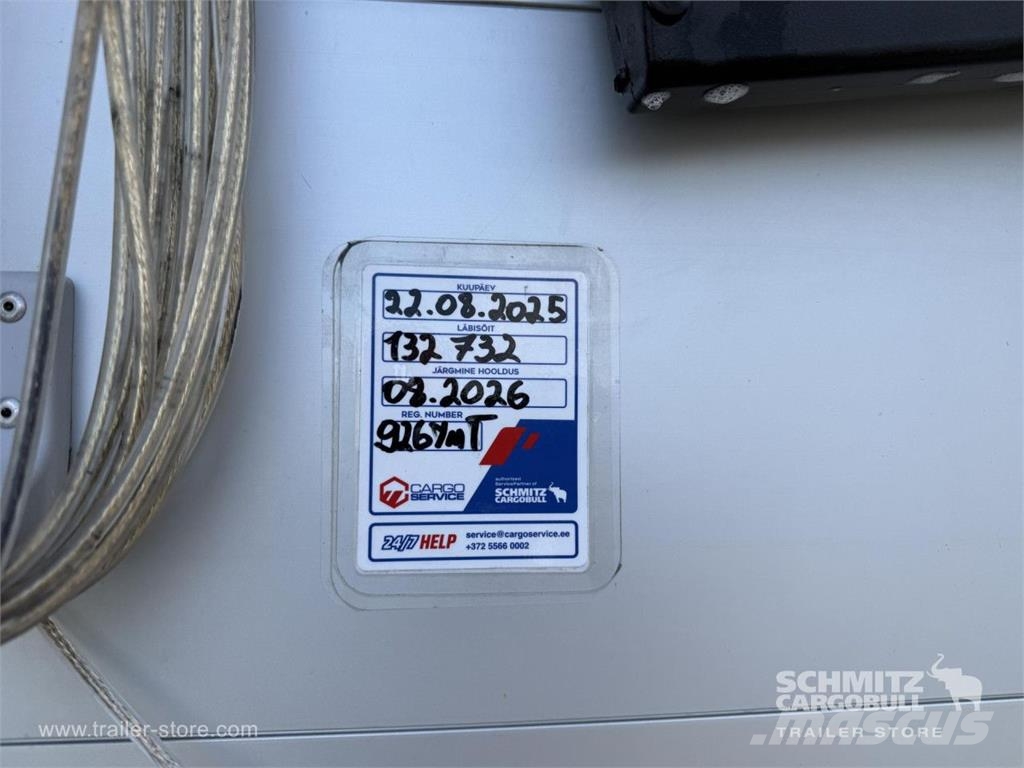 Schmitz Cargobull Curtainsider Standard Perdeli yari çekiciler