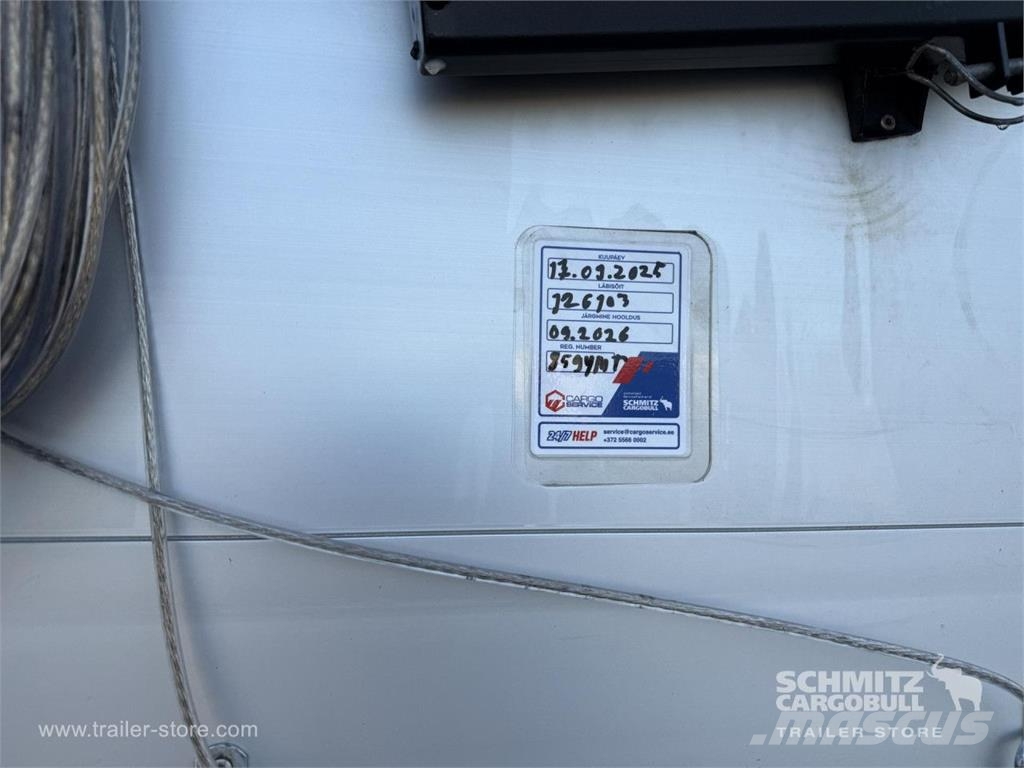 Schmitz Cargobull Curtainsider Standard Tentinės puspriekabės
