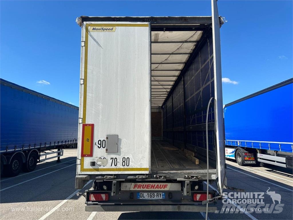 Fruehauf Semitrailer Curtainsider Standard نصف مقطورات بباب جانبي