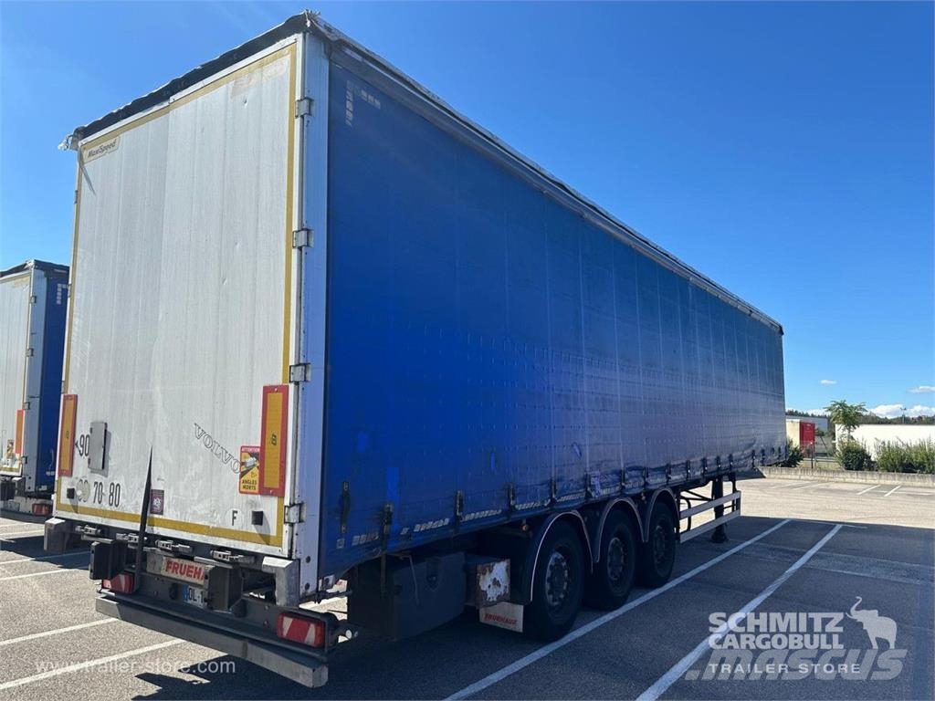 Fruehauf Semitrailer Curtainsider Standard نصف مقطورات بباب جانبي