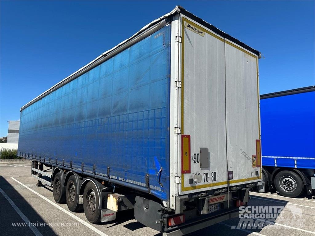 Fruehauf Semitrailer Curtainsider Standard نصف مقطورات بباب جانبي
